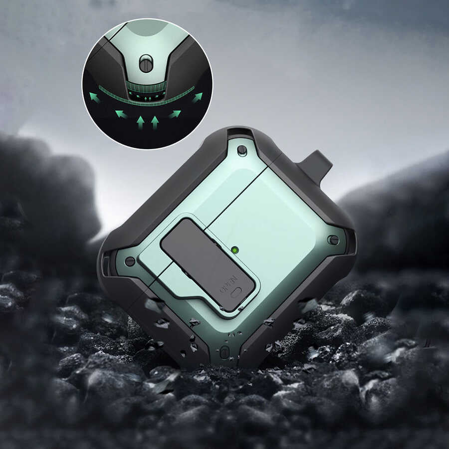 Wiwu Mecha Airpods Kılıfı - 8 Wiwu Mecha Airpods Kılıfı - 8